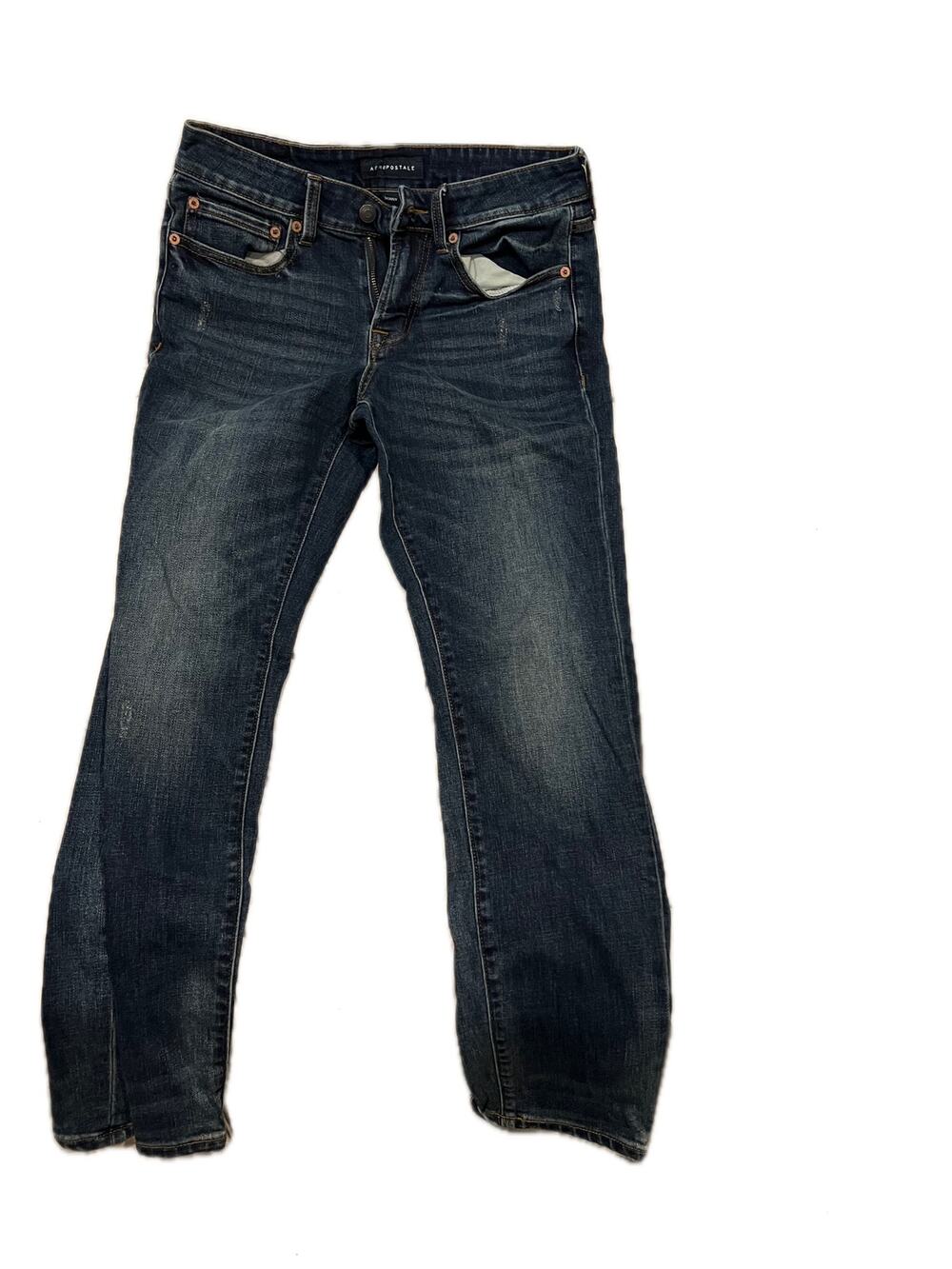 Aeropostale Skinny Blue Jeans Mens 30x30